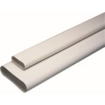 Aldes - Barre Minigaine 3m - équivalent Ø80mm - 100x40 (conduit rigide plastique Minigai - 11091102