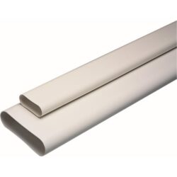 Aldes - Barre Minigaine 3m - équivalent Ø80mm - 100x40 (conduit rigide plastique Minigai - 11091102