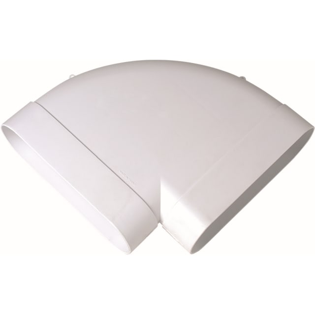 Aldes - Coude 90° - horizontal - équivalent Ø125mm - 60x200 (conduit rigide plastique mi - 11023973 Aldes - Coude 90° - horizontal - équivalent Ø125mm - 60x200 (conduit rigide plastique mi - 11023973