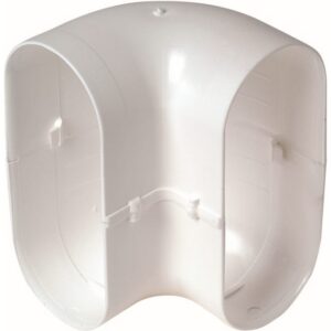 Aldes - Coude 90° - vertical - équivalent Ø80mm - 40x100 (conduit rigide plastique minig - 11023976
