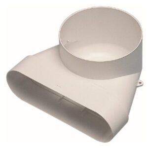 Aldes - Coude mixte - vertical - équivalent Ø125mm - 60x200 (conduit rigide plastique mi - 11023975