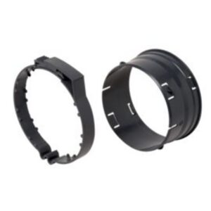 Aldes - EasyClip raccord + collier Ø125mm - 11033010