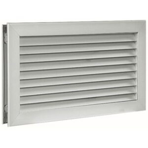 Aldes - Grille simple déflexion - AC 181 F1 500x300 - aluminium - 11050691