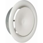 Aldes - Petit terminal réglable - bouche à noyau SR145 - Ø125mm - 11052205