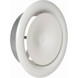 Aldes - Petit terminal réglable - bouche à noyau SR145 - Ø125mm - 11052205