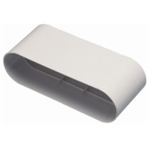 Aldes - Raccord droit - équivalent Ø125mm - 60x200 (conduit rigide plastique minigaine) - 11023970