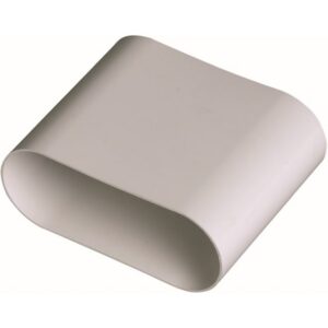 Aldes - Raccord mâle - LG80mm - équivalent Ø80 - 40x100 (conduit rigide plastique miniga - 11023082