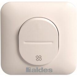 Aldes - Télécommande - 2 vitesses - bouton poussoir - pour InspirAIR Home SC - 11026011