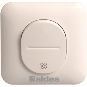Aldes - Télécommande - 2 vitesses - bouton poussoir - pour InspirAIR Home SC - 11026011