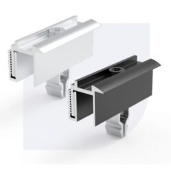Allimex - Pince de terminaison 30-40mm aluminium blanc - 1AHM32KK008