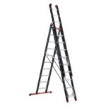 Altrex - Mounter échelle transformable - 3 x 10 échelons - hauteur travail 7