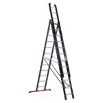 Altrex - Mounter échelle transformable - 3 x 12 échelons - hauteur travail 8