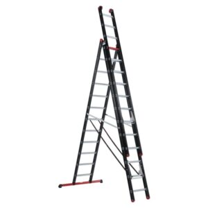 Altrex - Mounter échelle transformable - 3 x 12 échelons - hauteur travail 8