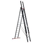 Altrex - Mounter échelle transformable - 3 x 14 échelons - hauteur travail 9
