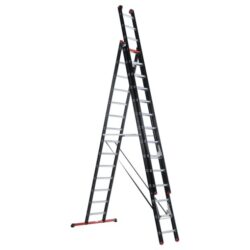 Altrex - Mounter échelle transformable - 3 x 14 échelons - hauteur travail 9