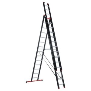 Altrex - Mounter échelle transformable - 3 x 14 échelons - hauteur travail 9