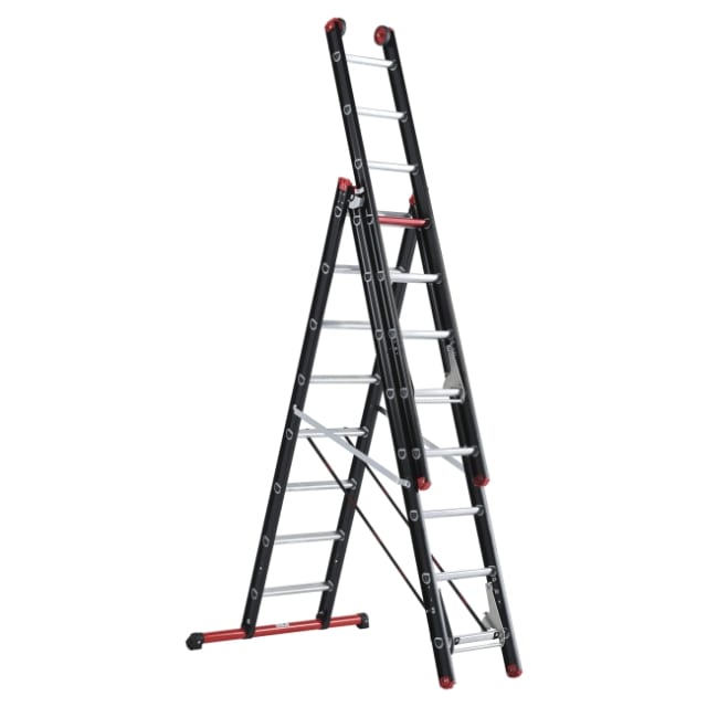Altrex - Mounter échelle transformable - 3 x 8 échelons - hauteur travail 6 Altrex - Mounter échelle transformable - 3 x 8 échelons - hauteur travail 6