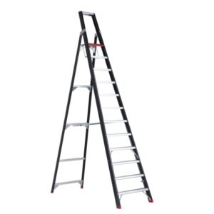 Altrex - Taurus escabeau simple accès TGB - 12 marches - hauteur travail 2
