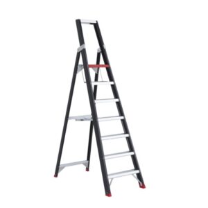 Altrex - Taurus escabeau simple accès TGB - 7 marches - hauteur travail 2