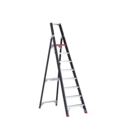 Escabeau simple accès TGB 8 marches EN131, configuration visible