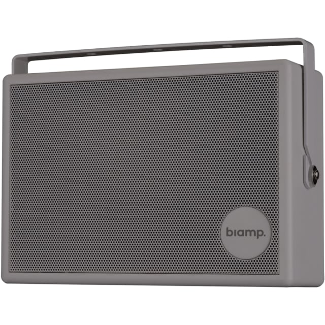 Apart - On wall speaker with back plate and U-bracket Apart - On wall speaker with back plate and U-bracket