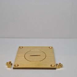 Arpi by Lithoss - Plate ø 52 IP64 Brushed Brass - AR6115206