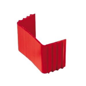Clip de maintien rouge 80 x 60 mm pour fixation et montage
