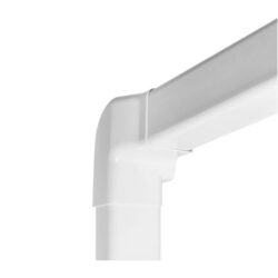 Artiplastic - 0814VS-W - Angle vertical gauche Blanc pur 80x60mm - 050702-301018