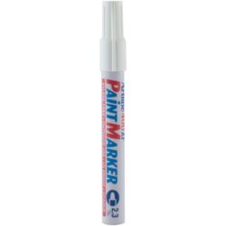 Détails visibles de Feutre marqueur peinture blanc PaintMarker 400XF pour Marqueurs