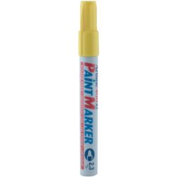 Détails visibles de Marqueur peinture jaune PaintMarker 400XF AL pour Marqueurs