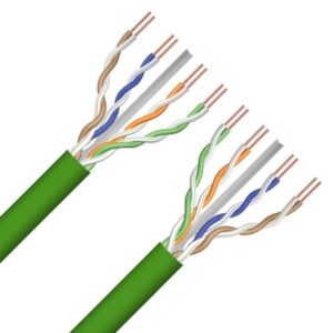 B-CABLES - U/UTP CAT6A 2x4P LSOH Cca-s1