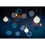 Ampoule LED globe G150 E27 8W opale dimmable