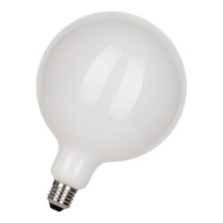 Ampoule globe LED G150 opale culot E27 8W dimmable