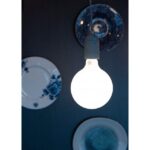 Ampoule LED globe G150 opale culot E27 8W dimmable