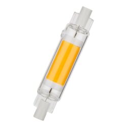 Ampoule LED R7s 4,2W 2700K dimmable 78 mm, configuration visible
