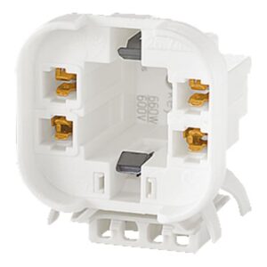 BAILEY - BJB 26.745.1801.50 Douille GX24q 10x20mm 4-pin pour lampes TC-D/TC-T - 140261
