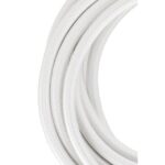 BAILEY - Câble Textile 3 mètres Blanc 2x0.75mm2 Fil en cuivre textile 2 conducteurs - 139673