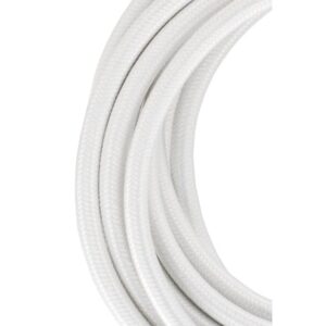 BAILEY - Câble textile 3C blanc 3m - 141200