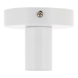 Détails visibles de Plafonnier applique murale métal E27 blanc pour Appliques murales intérieures