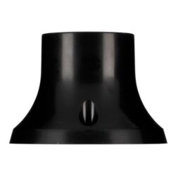 BAILEY - Douille E27 Thermoplastique Noir Monté en surface Droite Applique murale 83x57mm - 141124