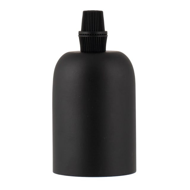 BAILEY - Douille en alu E27 Noir mat Gaine noire et serre-câble M10 filetage creux Kit - 139700 BAILEY - Douille en alu E27 Noir mat Gaine noire et serre-câble M10 filetage creux Kit - 139700