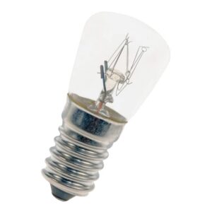 Lampe miniature E14 24V 25W claire poirette culot à vis