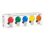 BAILEY - EcoPack 5pcs LED G45 E27 1W Multi-colour PC - 143753 – Image 15