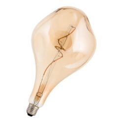 Détails visibles de Ampoule LED filament Big Jenny E27 4W or dimmable 2200K pour Ampoules à filament