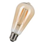 BAILEY - LED Filament ST64 E27 240V 8W 2200K Gold DIM - 143051