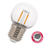 BAILEY - LED Filament Safe Sphérique G45 E27 2W 2700K clair 160lm ECOPACK 5pcs (5x141886) - 144082 – Image 2