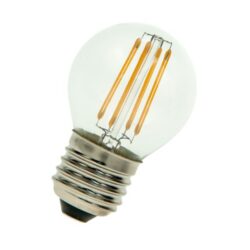 BAILEY - LED Filament Sphérique G45 E27 3W 2700K Clair 350lm (32W) 360D 45x75mm - 80100035380