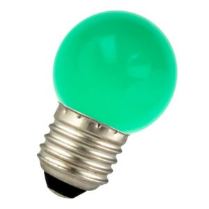 BAILEY - LED Party Bulb Sphérique G45 E27 1W Vert Opale 30lm 360D 45x70mm IP44 PC - 80100035281