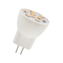 Détails visibles de Ampoule LED réflecteur MR8 GU4 1,2W 3000K 12V 30° pour Ampoules LED