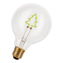 BAILEY - LED Silhouette Christmas Tree G95 E27 2W 170lm green clear - 145552